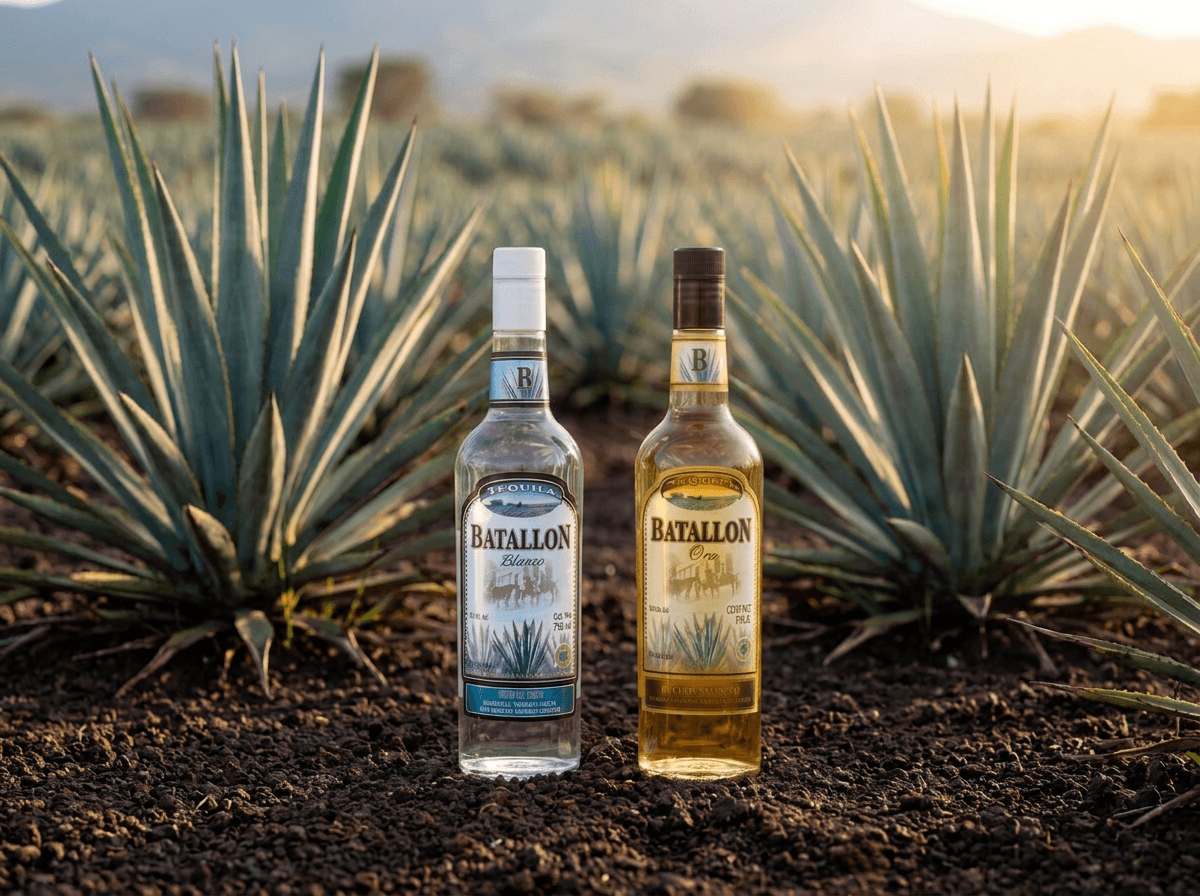 Batallón Blanco y Oro · Tequila para consumo cotidiano y coctelería