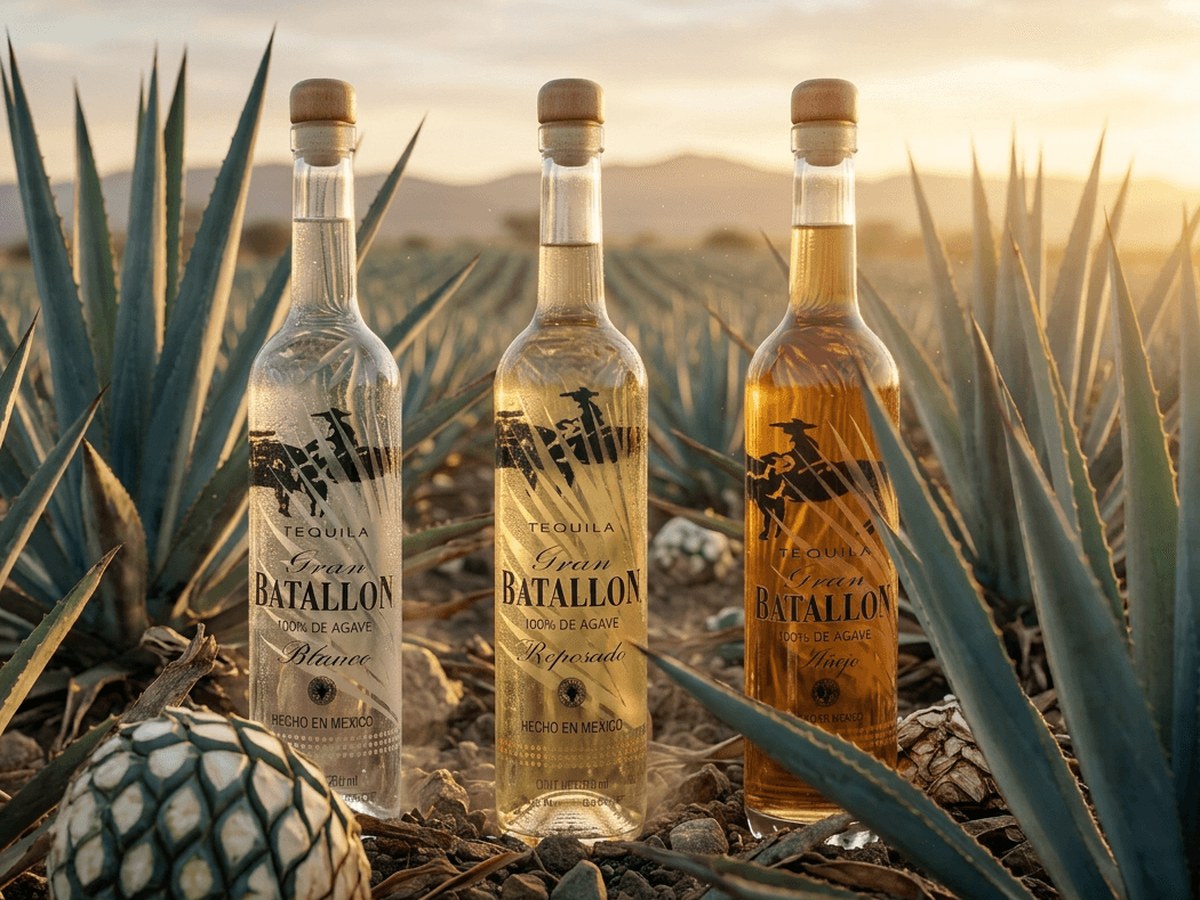 Gran Batallón · Blanco, Reposado y Añejo, tequila 100% agave azul